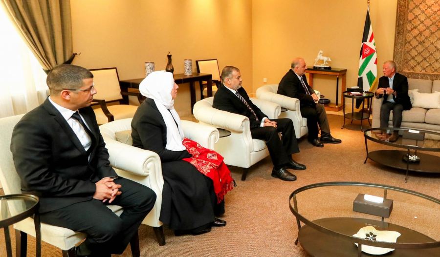 الملك عبدالله الثاني يلتقي في عمّان بنواب الموحدة 